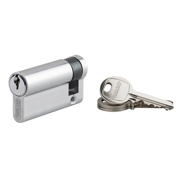 Semi-cilindru Thirard „ECO” 50 x 10 mm, din aluminiu cu finisaj nichelat, mecanism cu 5 pini Semi-cilindru Thirard „ECO” 50 x 10 mm, din aluminiu cu finisaj nichelat, mecanism cu 5 pini