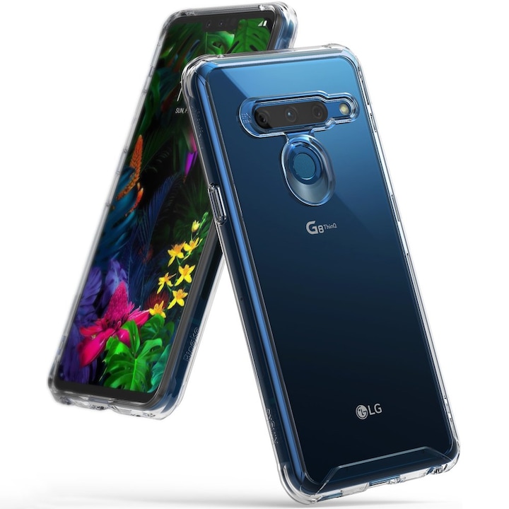 Ringke Fusion кейс за Lg G8 Thinq Transparent , Прозрачен