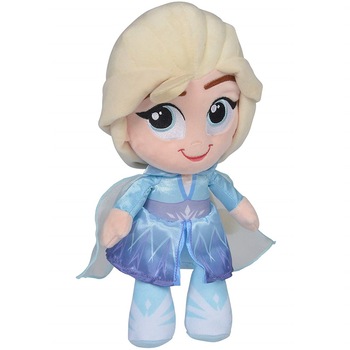Jucarie din plus si material textil Elsa, Frozen II, 30 cm Jucarie din plus si material textil Elsa, Frozen II, 30 cm