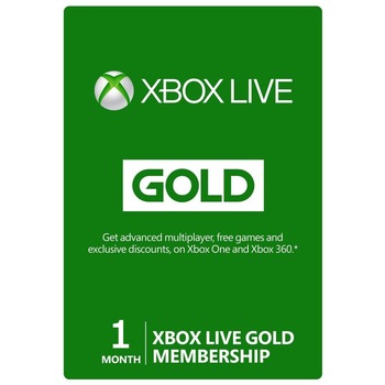Joc Xbox Live Gold 1 month (COD activare XBOX) Joc Xbox Live Gold 1 month (COD activare XBOX)