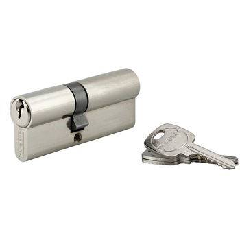 Cilindru standard Thirard „STD” 35 x 45 mm, nichelat, mecanism cu 5 pini, 3 chei Cilindru standard Thirard „STD” 35 x 45 mm, nichelat, mecanism cu 5 pini, 3 chei