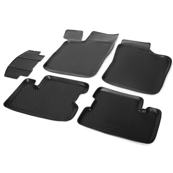 Covoare cauciuc stil tavita EVO BMW Seria 7 F01 lung 2008-2015 Covoare cauciuc stil tavita EVO BMW Seria 7 F01 lung 2008-2015