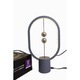 Veioza cu intrerupator magnetic Heng Balance Lamp Mini, plastic, gri deschis, cablu USB-C 1m