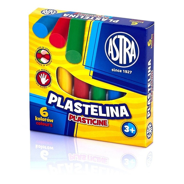Пластилин 6 цвята