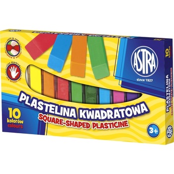 Plastilina Square 10 culori Astra Plastilina Square 10 culori Astra