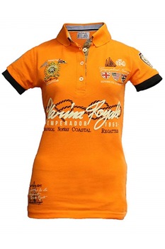 Tricou Dama Geographical Norway Kipawa, Portocaliu Tricou Dama Geographical Norway Kipawa, Portocaliu