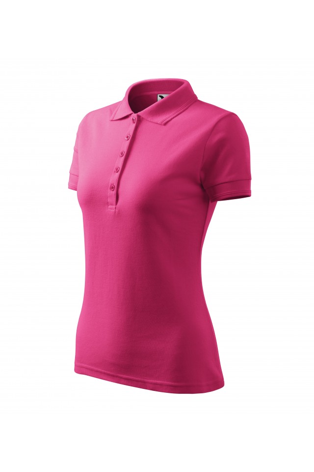 Tricou polo pentru dama, Purpuriu, 210-40, Roz