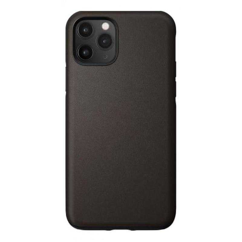 Carcasa din piele naturala rezistenta la apa NOMAD Active iPhone 11 Pro Brown