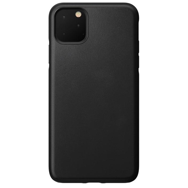 Carcasa din piele naturala NOMAD Rugged iPhone 11 Pro Max Black