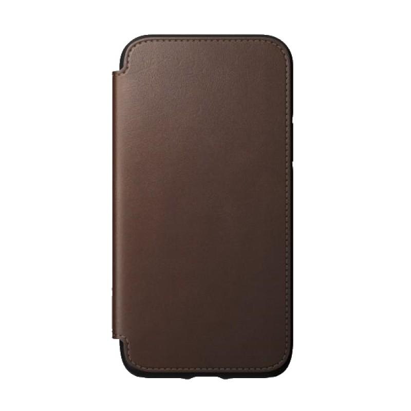 Husa din piele naturala NOMAD Rugged Folio iPhone 11 Pro Brown