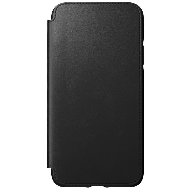 Husa din piele naturala NOMAD Rugged Folio iPhone 11 Pro Max Black