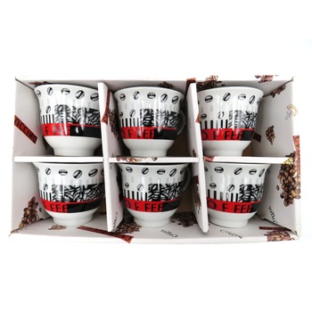 Set 6 cani ceramica, coffee, 7 cm Set 6 cani ceramica, coffee, 7 cm