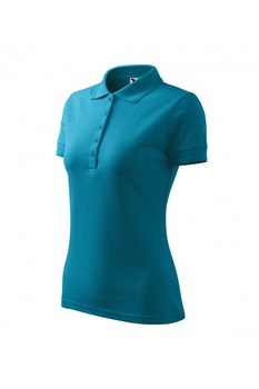 Tricou polo pentru dama, Turcoaz inchis, 210-59, Turcoaz Tricou polo pentru dama, Turcoaz inchis, 210-59, Turcoaz