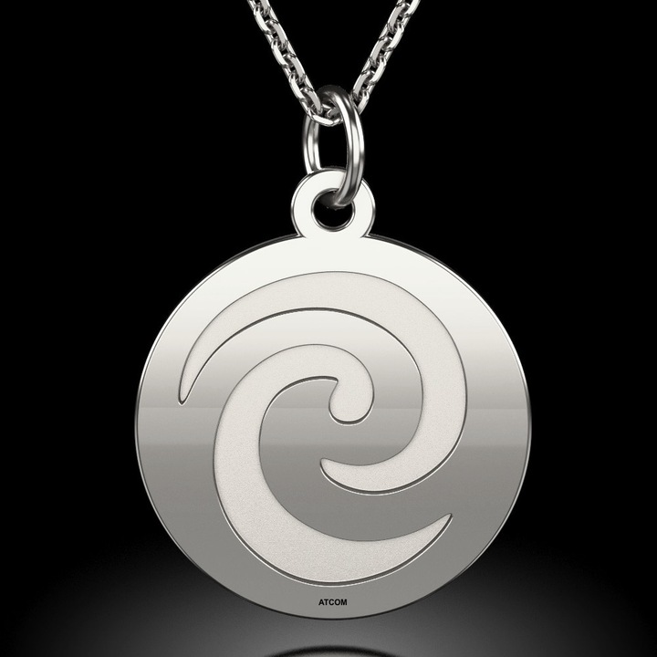 Lánc ezüst medállal, Magic mirage modell