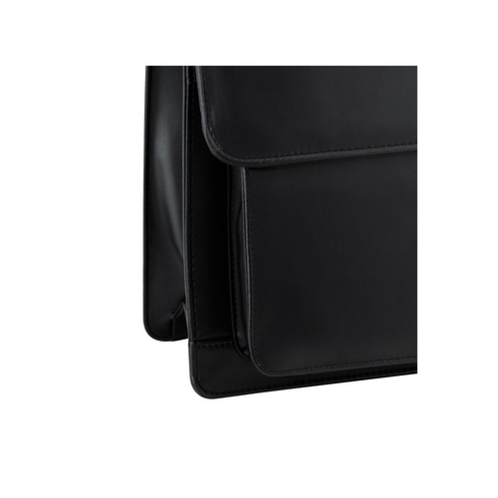 Servieta Documente, D&N, DN5132, Negru
