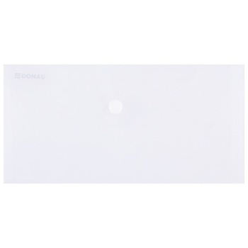 Set 10 Mape din Plastic DL DONAU cu Capsa si Clapeta in V, Dimensiune 225x126 mm, Polipropilena 180 Mic, Model Transparent Set 10 Mape din Plastic DL DONAU cu Capsa si Clapeta in V, Dimensiune 225x126 mm, Polipropilena 180 Mic, Model Transparent