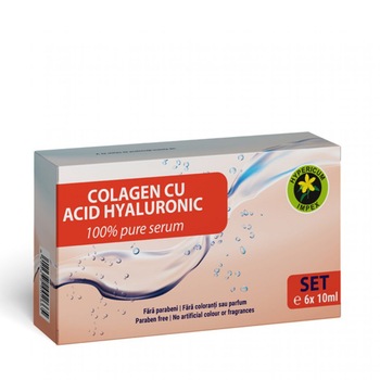 Ser Colagen cu Acid Hialuronic 6X10 ml Ser Colagen cu Acid Hialuronic 6X10 ml