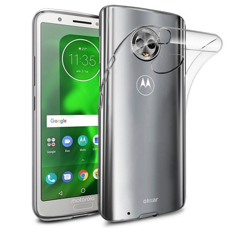 Husa Tpu Protectie Silicon Antisoc Motorola Moto G6,Transparent