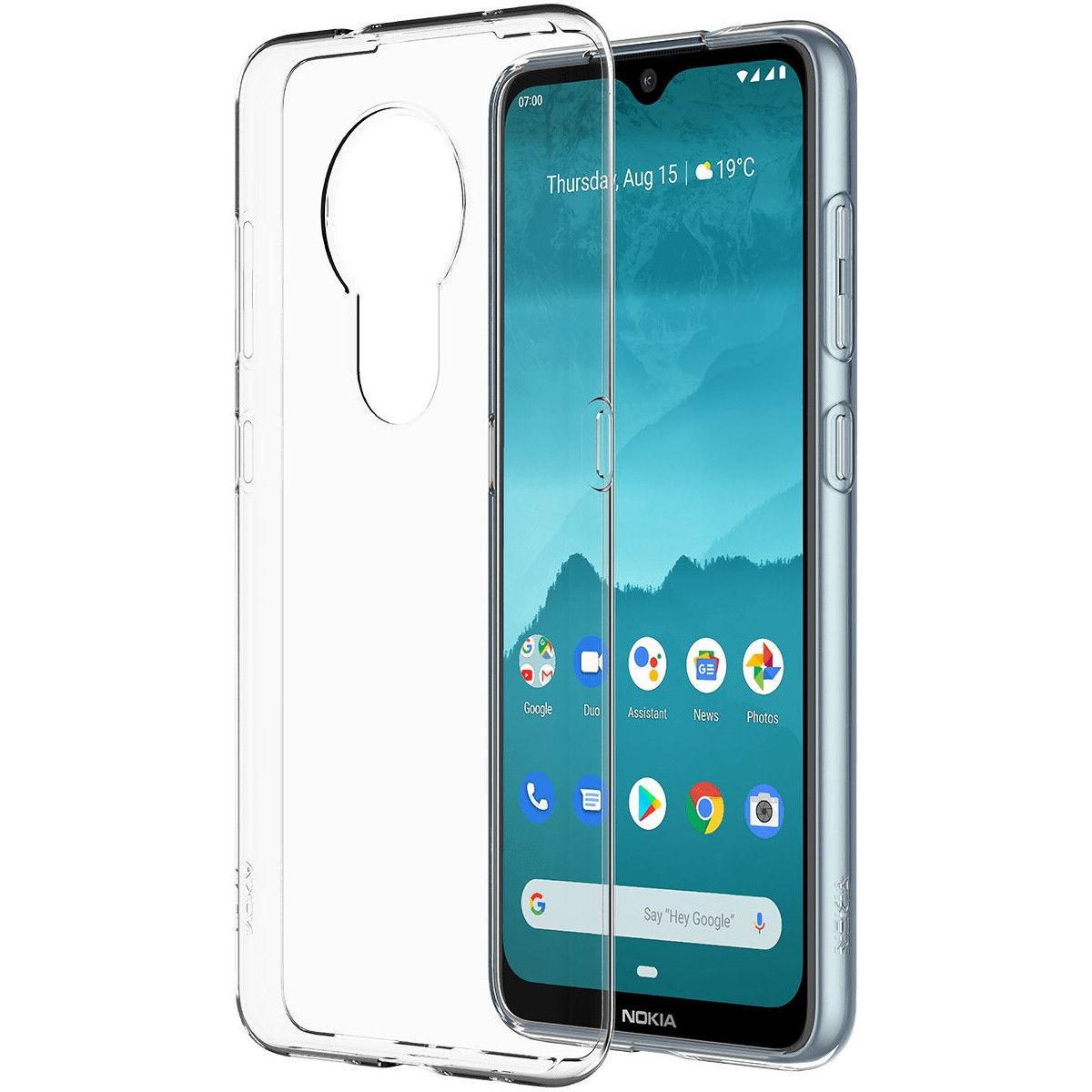 Husa TPU Protectie Silicon Antisoc Nokia 6.2,Transparent