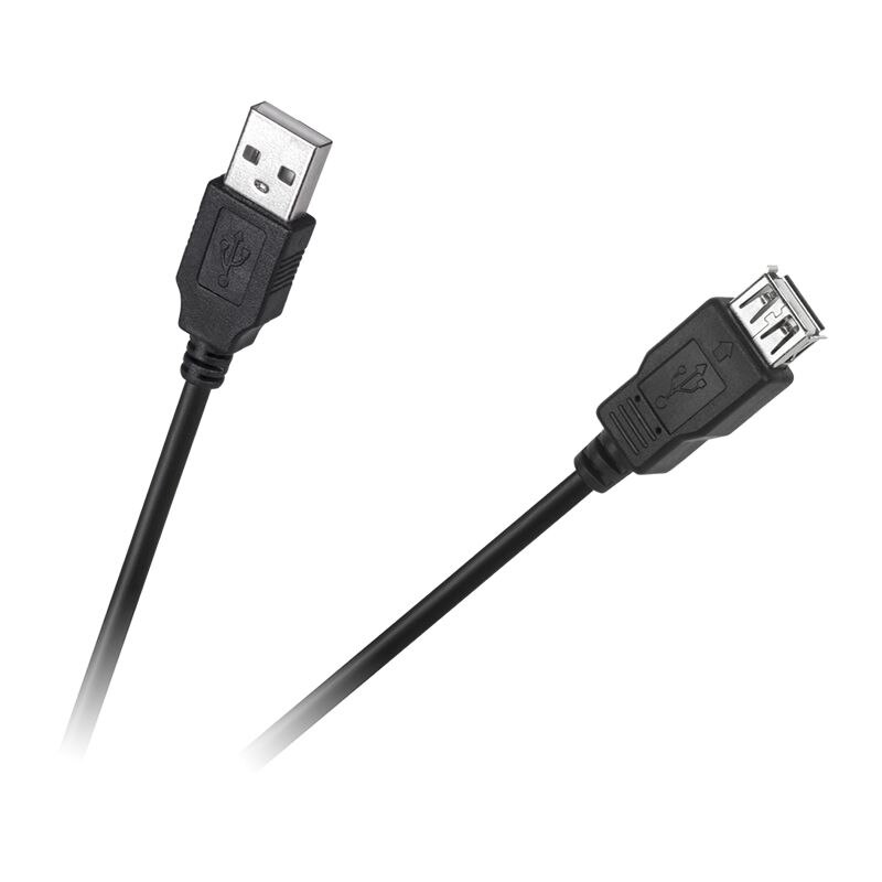 Cablu USB TATA - MAMA 3 m Cabletech ECO-LINE, negru