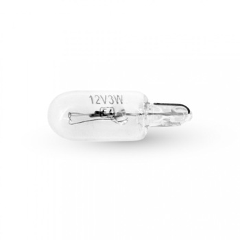 Set 10 Becuri Auto T6.5, 12V , 3W , alb Set 10 Becuri Auto T6.5, 12V , 3W , alb