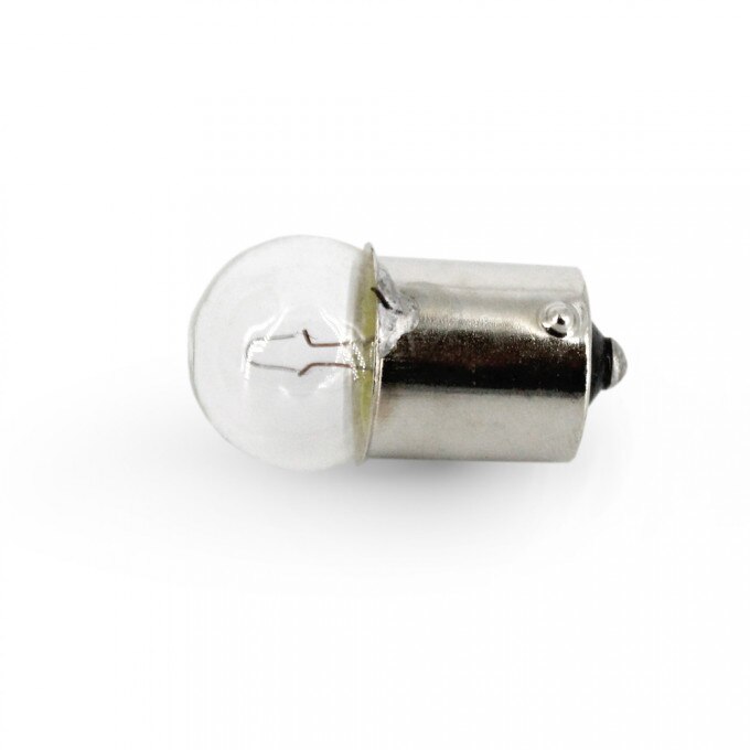 Set 10 Becuri auto G18 BA15S, 12V, 10W, Alb