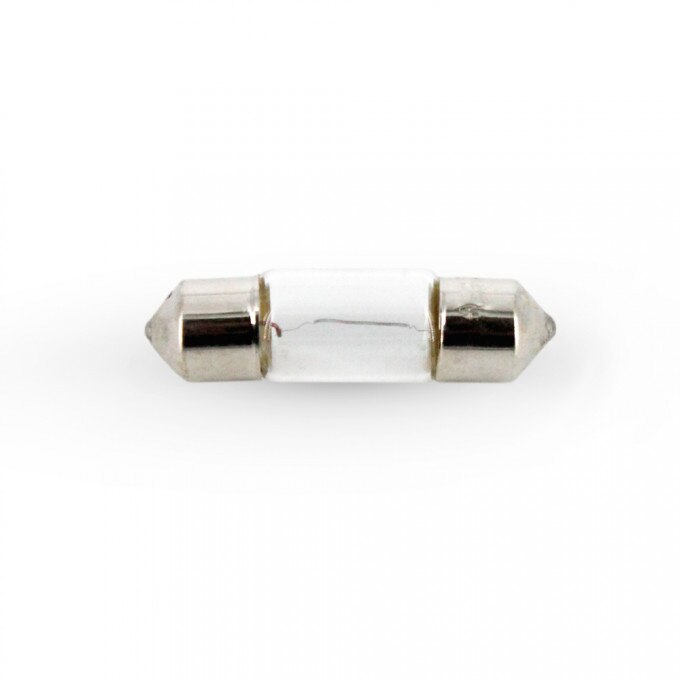 Set 10 Becuri auto SV8.5, Sofit 8x28mm, 12V, 3W, Alb