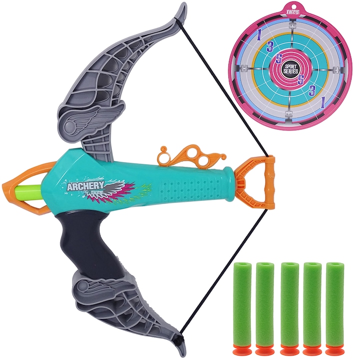 Arc XW SPORT SERIES íj, 5 puha lőszerrel, célponttal