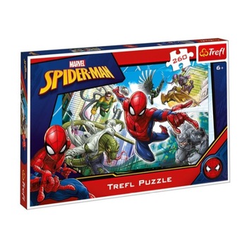 Puzzle imagine cu omul paianjen si raufacatorii, varsta 6 ani+, 260 piese Puzzle imagine cu omul paianjen si raufacatorii, varsta 6 ani+, 260 piese