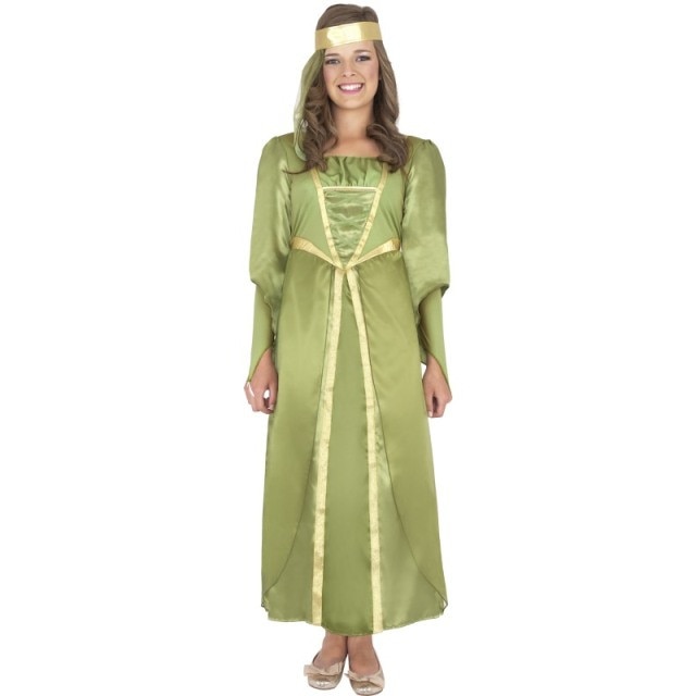 Costum de carnaval, Bruno, printesa medievala, pentru copii 4-6 ani