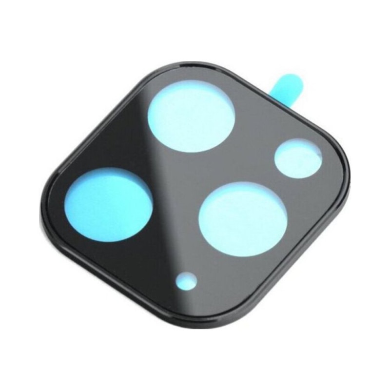 Folie din sticla 3D securizata pentru camera Apple iPhone 11 Pro Max, Negru