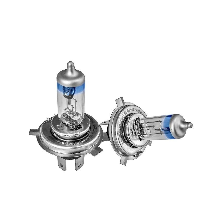 Set 2 becuri auto cu halogen H4 Tungsram Megalight Ultra +120 12V, 55W, P43T