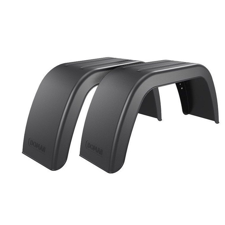 Set doua aparatoare de noroi pentru o remorca de 13-14" DOMAR D20112 arcuri plate 660/190mm