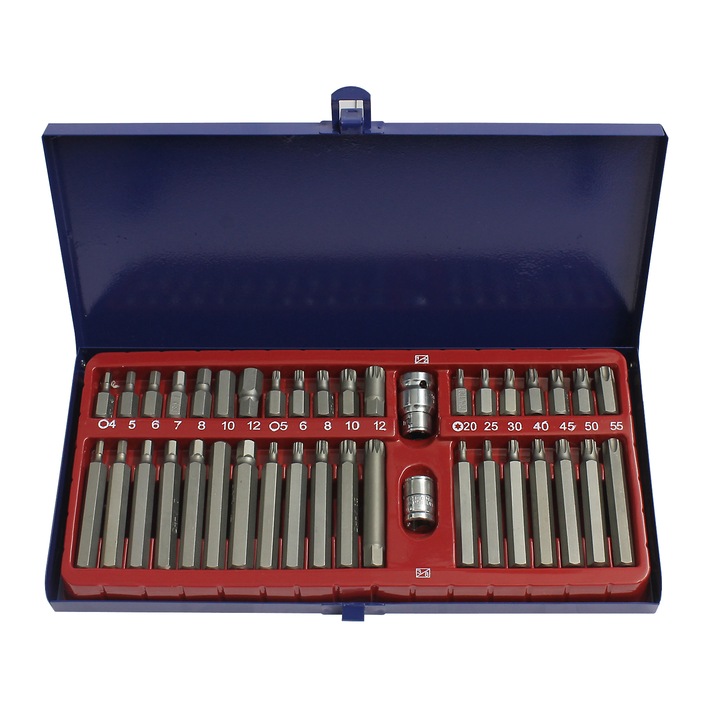 Trusa biti speciali TX, Hex, XZN 40 piese - Normex 01-265