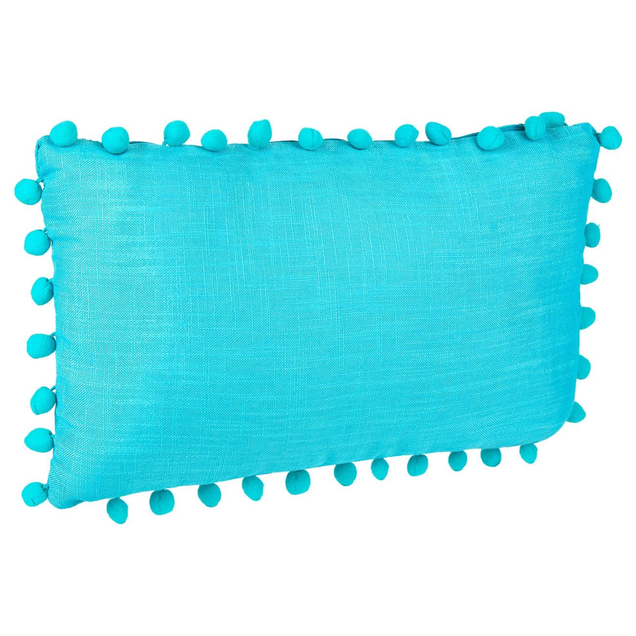 Perna, model simplist,ciucuri, albastra, 10 cm grosime