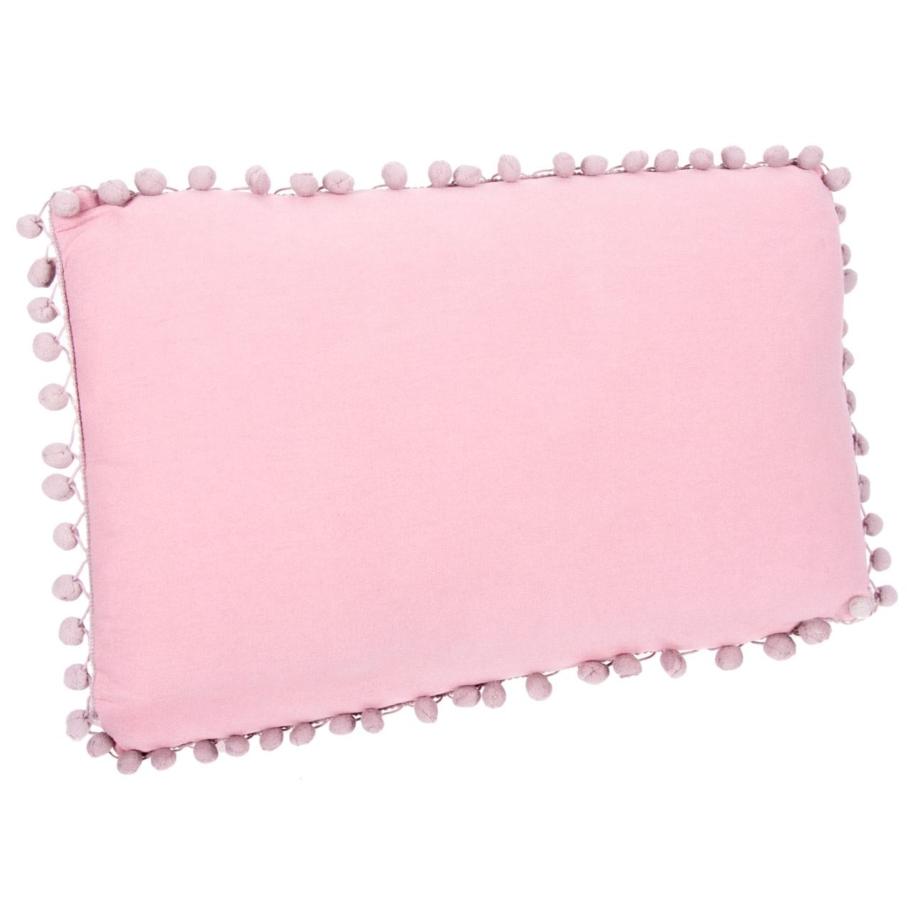 Perna cu o multitudine de ciucuri, roz, 10 cm grosime