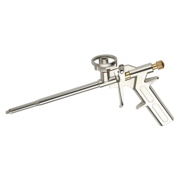 Pistol pentru spuma poliuretanica, inox integral si declansator metal 300mm, TOLSEN Pistol pentru spuma poliuretanica, inox integral si declansator metal 300mm, TOLSEN