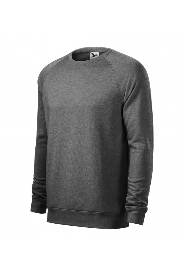 Bluza pentru barbati, Negru melanj, 415/1, Negru melanj