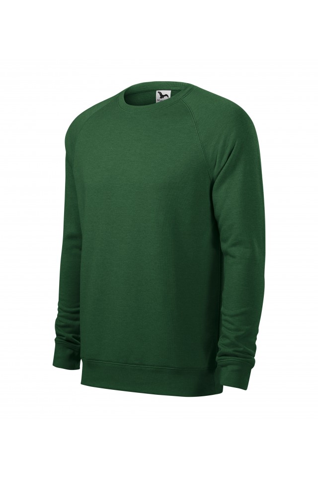 Bluza pentru barbati, Verde sticla melanj, 415/8, Verde sticla melanj