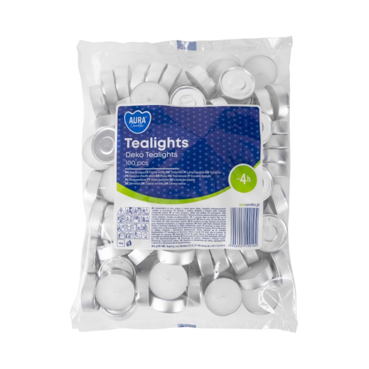 Gyertya pirula égési idő 4 óra, 100 db/zsák