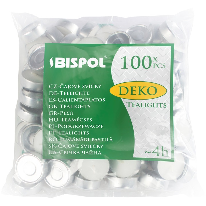 Свещи Pill Време за горене 4h, 100 бр./торба