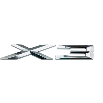 Emblema Scris ABS Hayon BMW X3 Emblema Scris ABS Hayon BMW X3