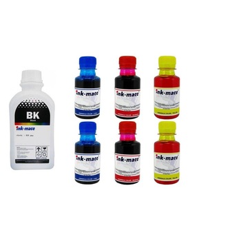 Pachet flacon refill cerneala Ink-Mate 1100ml CLI-8BK negru 500ml CLI-8C cyan 200ml CLI-8M magenta 200ml CLI-8Y galben 200ml compatibil Canon Pachet flacon refill cerneala Ink-Mate 1100ml CLI-8BK negru 500ml CLI-8C cyan 200ml CLI-8M magenta 200ml CLI-8Y galben 200ml compatibil Canon