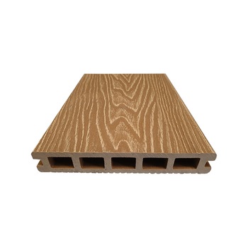 Profil Pardoseala/Decking Exterior WPC Culoare Teak 2200x148x25 mm Profil Pardoseala/Decking Exterior WPC Culoare Teak 2200x148x25 mm