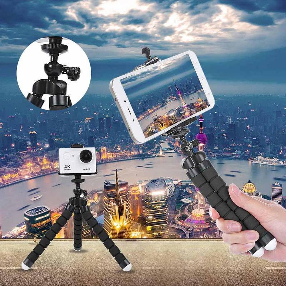 Suport Mini Trepied Flexibil Multifunctional pentru Telefon sau Camera ...