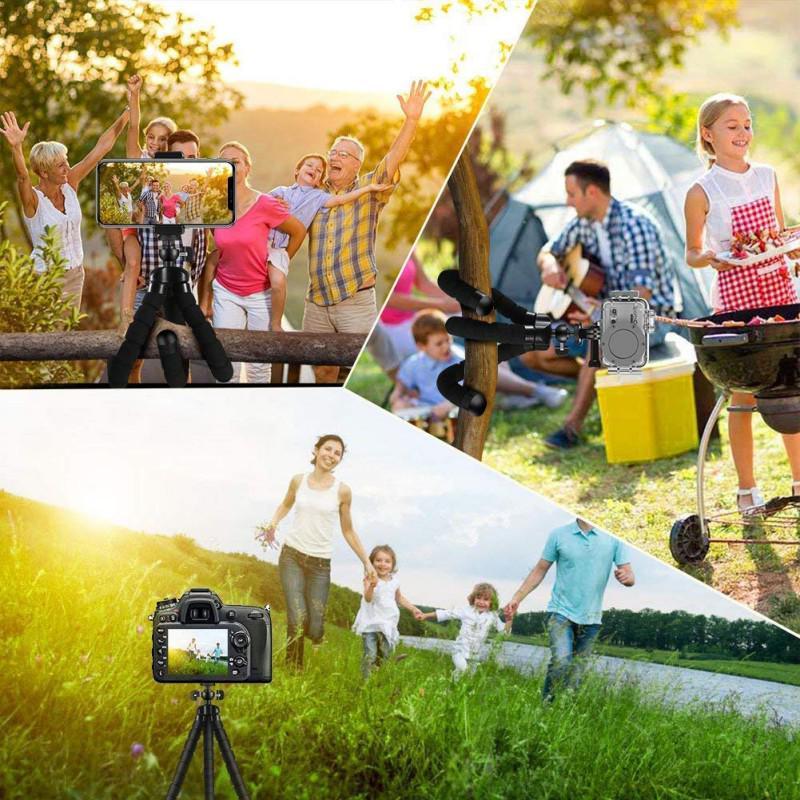 Suport Mini Trepied Flexibil Multifunctional pentru Telefon sau Camera ...