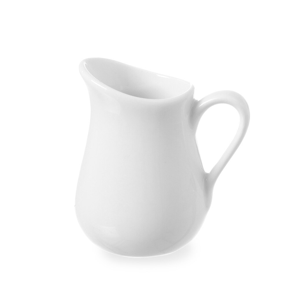 Vas Hendi portelan alb lucios, 84x(H)124 mm, Portelan