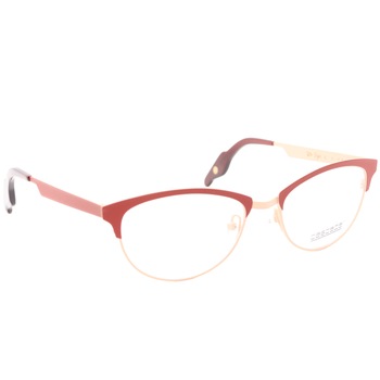 Rame ochelari de vedere, Cascada, Dama, Vega C3, 51mm, Rosu/Crem Rame ochelari de vedere, Cascada, Dama, Vega C3, 51mm, Rosu/Crem