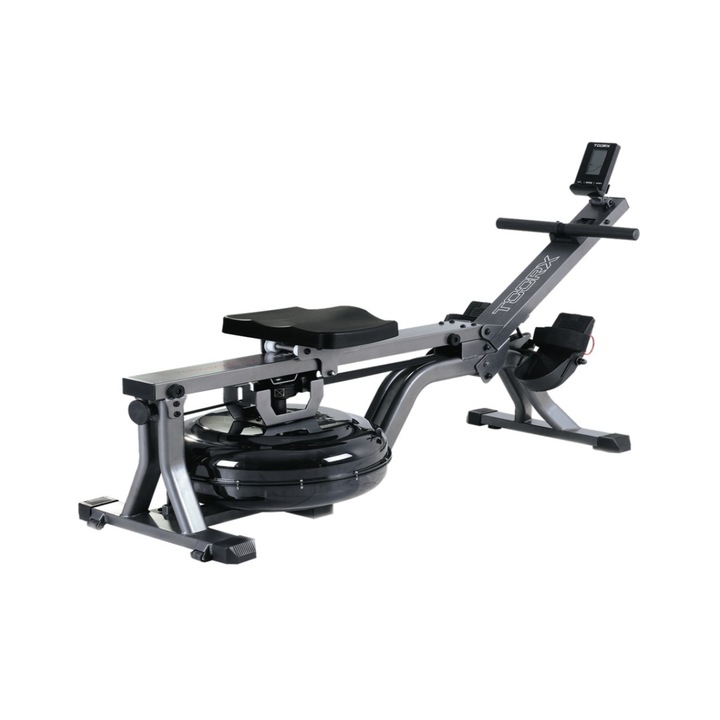 Aparat de vaslit TOORX ROWER SEA COMPACT, Greutate utilizator 130 kg, Pedale ergonomice, Rezistenta pe apa, Pliabil, Programe antrenament