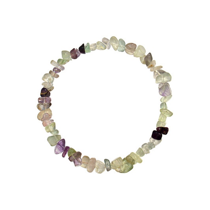 Bratara chips Florina - cristale semipretioase, unisex, e-crystals